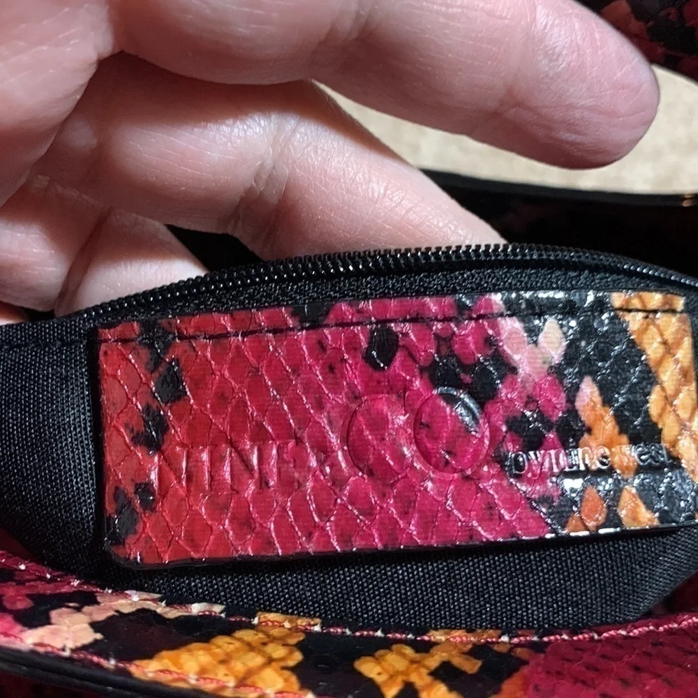 GORGEOUS Nine & Co. Faux Snakeskin Clutch NWOT